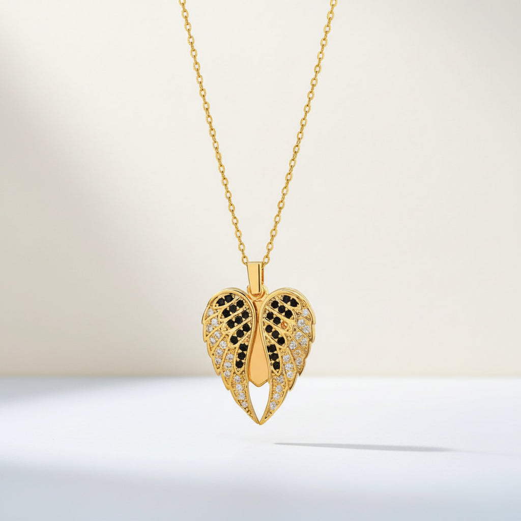 KAVİO Personalized Name Heart Locket Necklace Zirconia Paved Custom Engraved Pendant Christmas Gifts For Mother Grandma