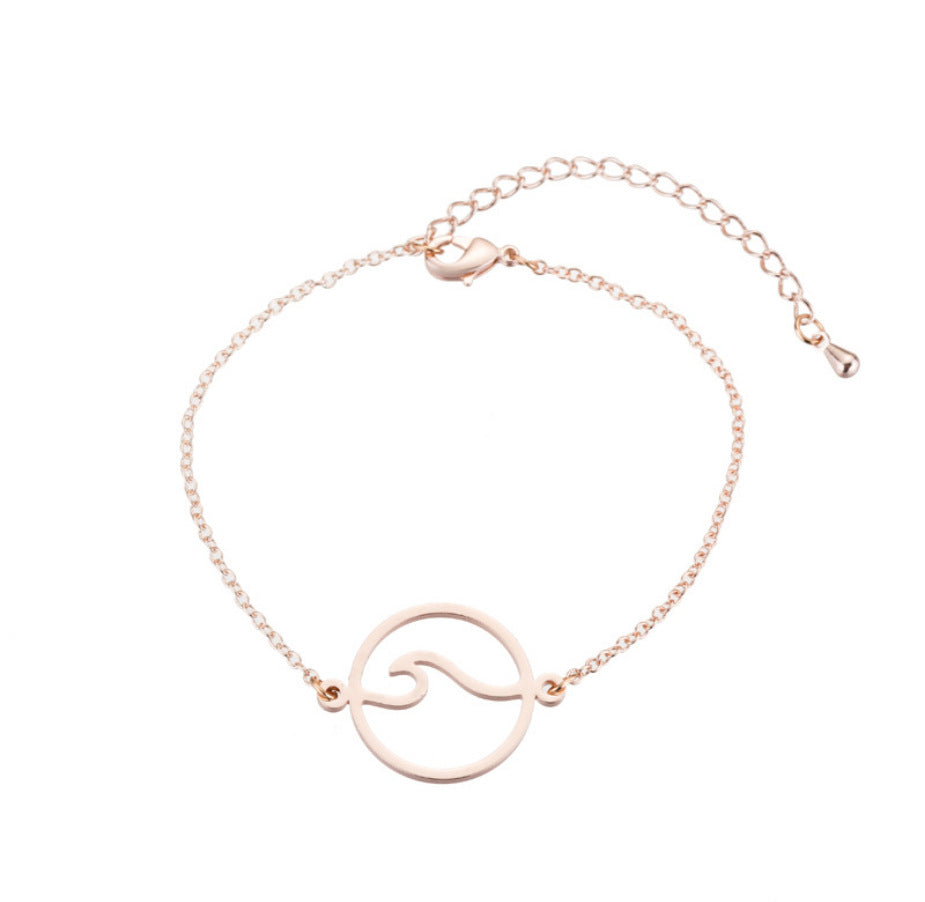 KAVİO Wave silver bracelet