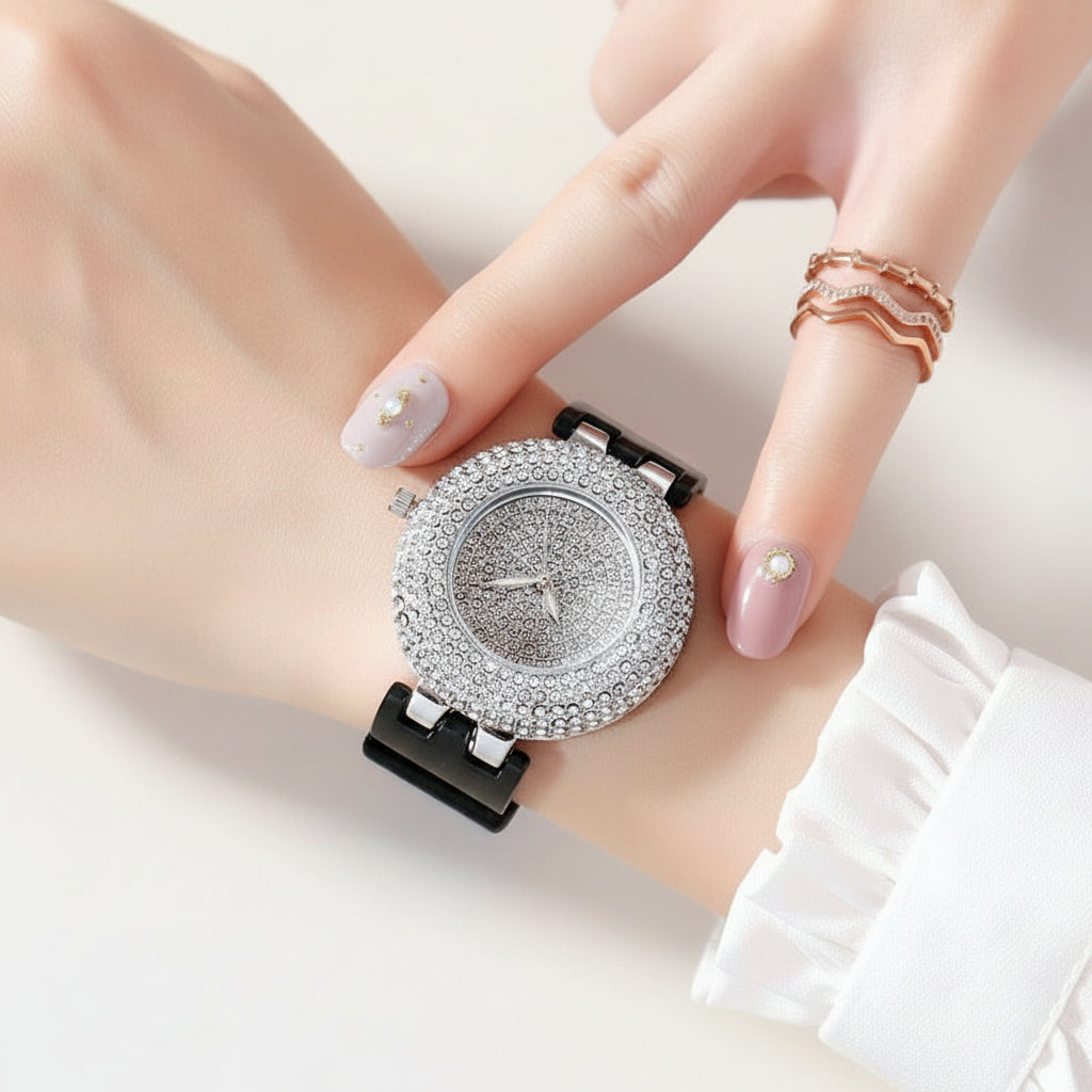 KAVİO Watch Gypsophila Stars And Diamonds British Watch Luxury Watch