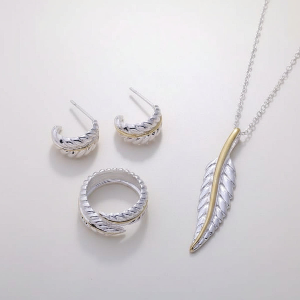 KAVİO Necklace 925 sterling silver set