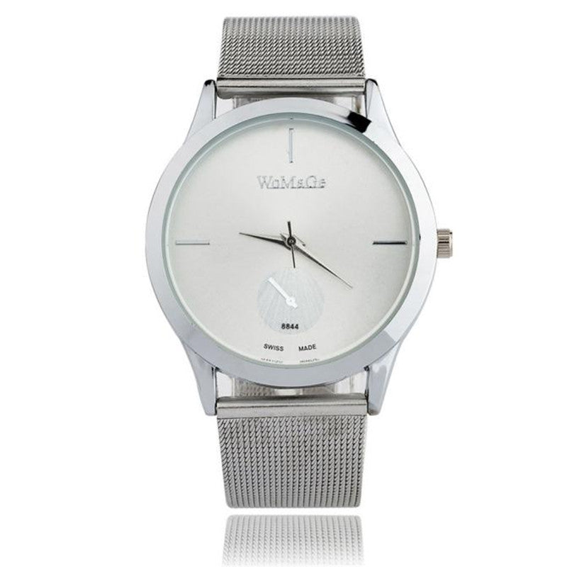 KAVIO Fashion Alloy Belt Mesh Watch Unisex women's watches Minimalist Style Quartz Watch relogio feminino saat Watches for women