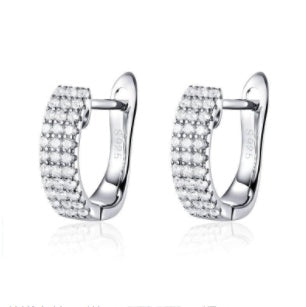 KAVİO 925 silver zircon earrings