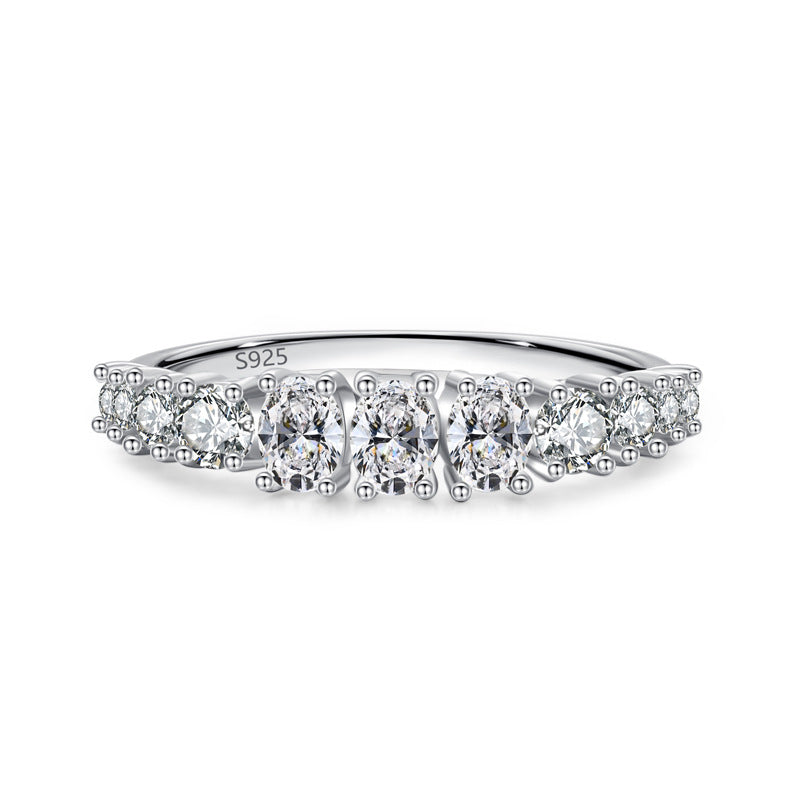 KAVİO 925 Silver Stackable Versatile Closed Ring