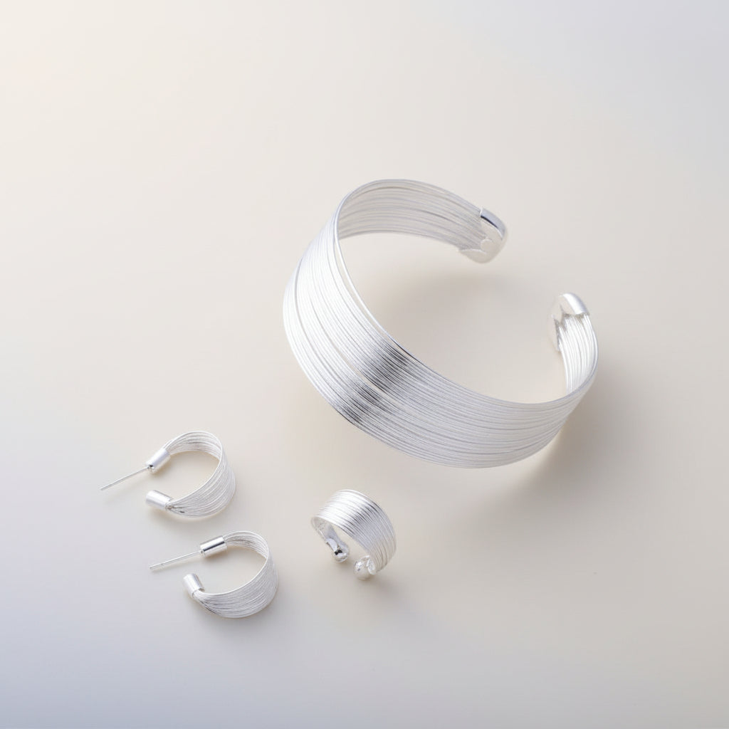 KAVİO 925 Silver Set