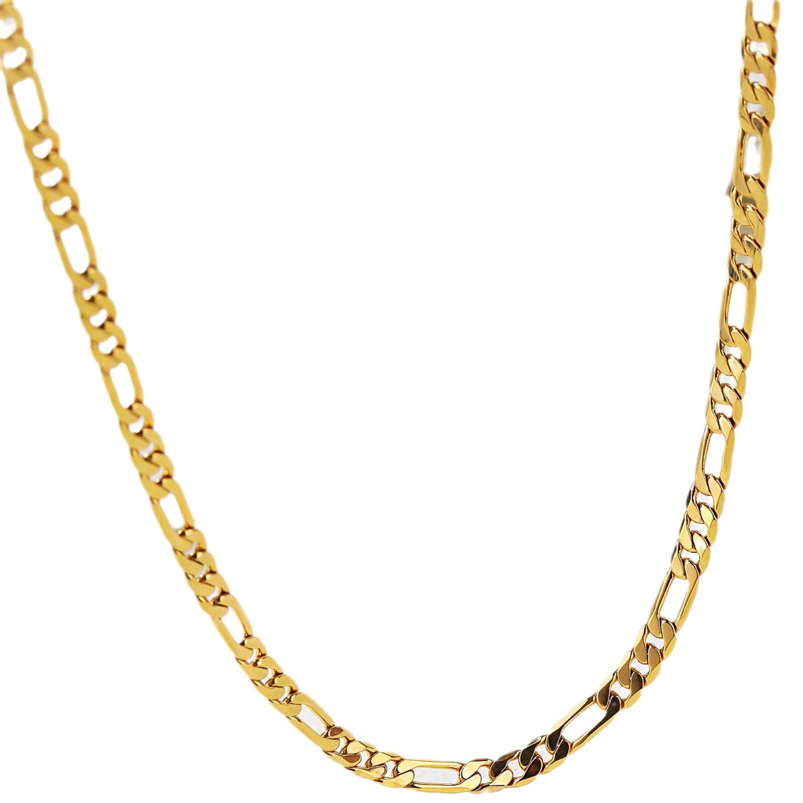 Kavio Personalized Fashion Necklace Figaro Style Ornament