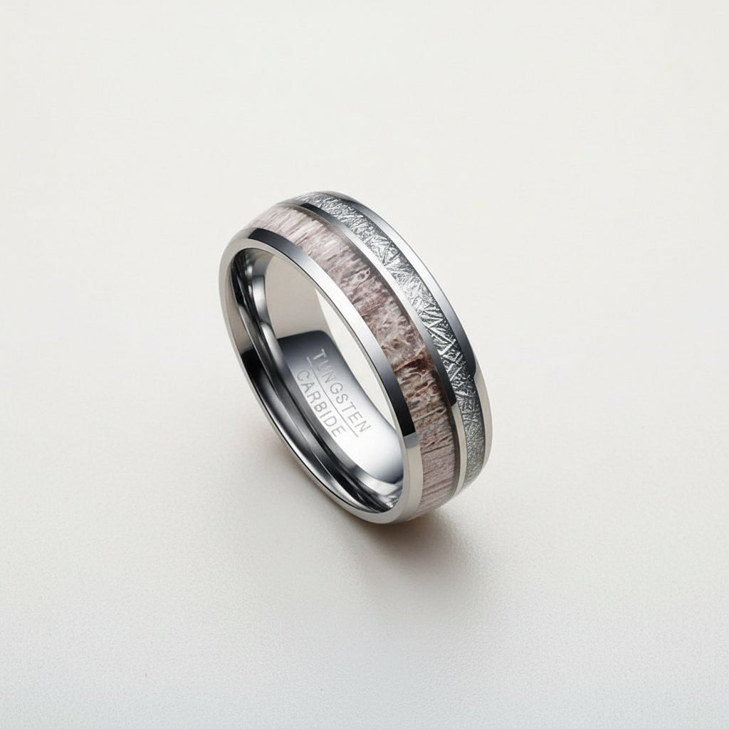 KAVİO 100 Tungsten Carbide Steel Men Ring