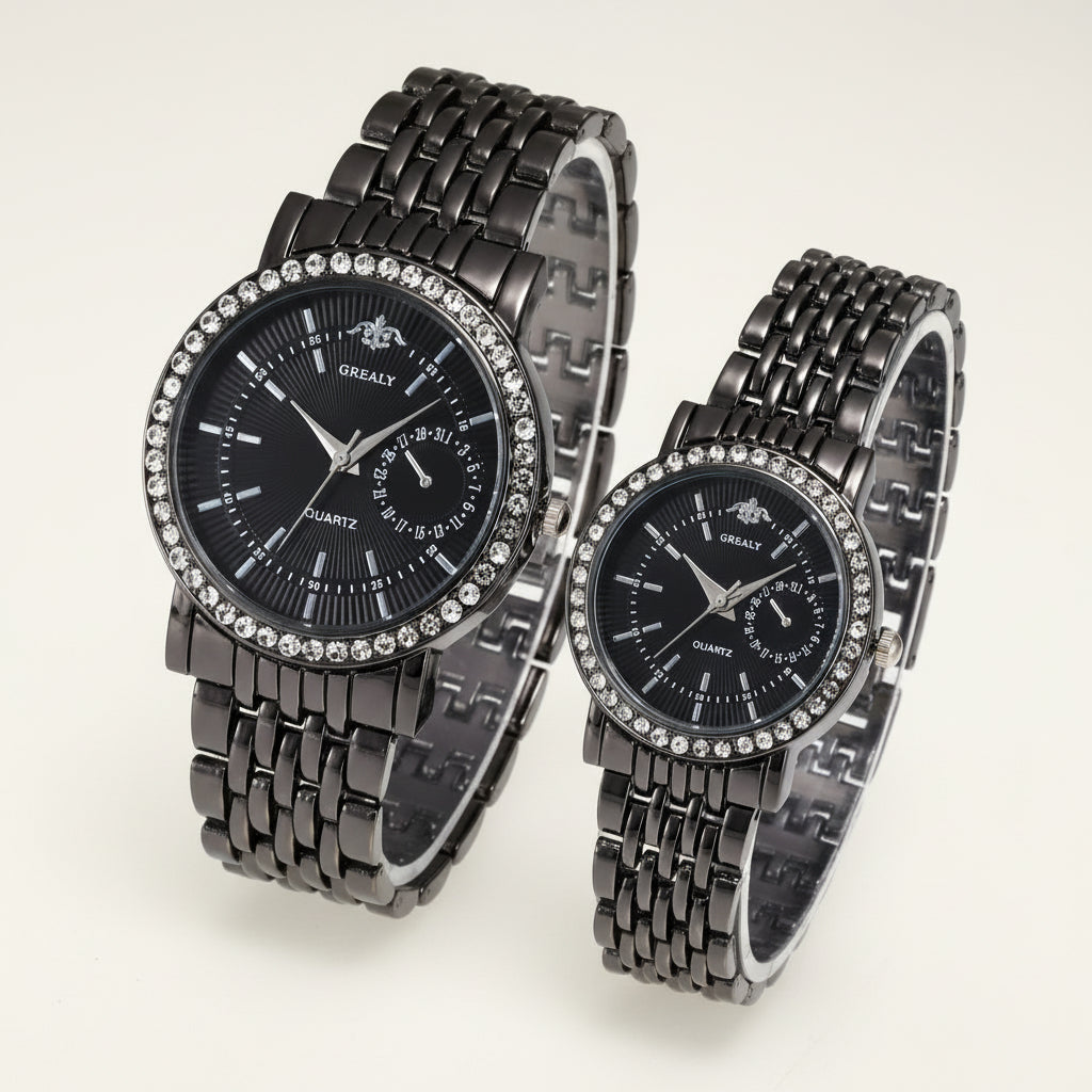 KAVİO Fashion Classic Business Watch Luxury Diamond Lovers