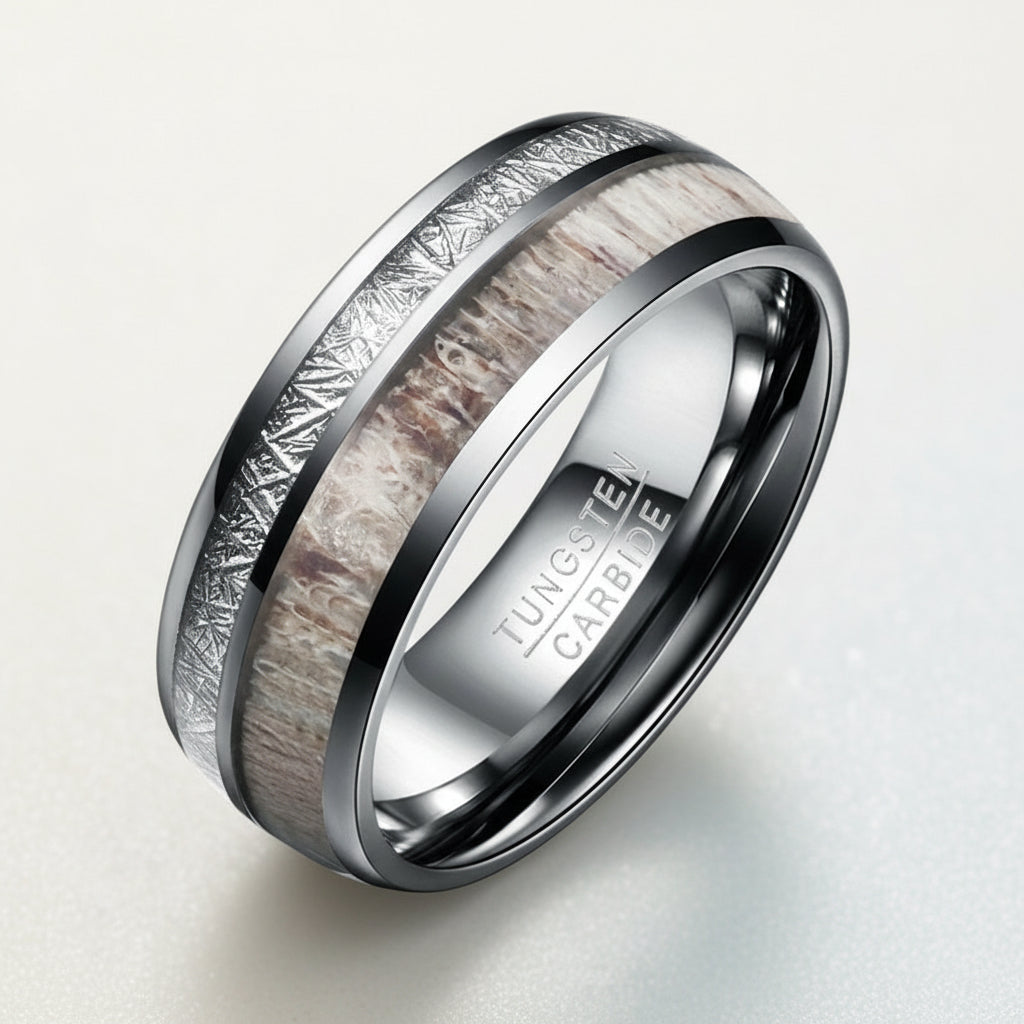 KAVİO 100 Tungsten Carbide Steel Men Ring