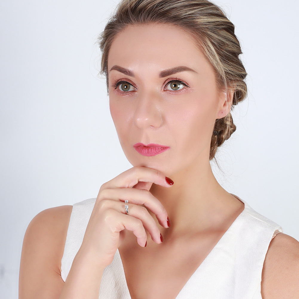 KAİVO Sterling Silver Temperament Ring