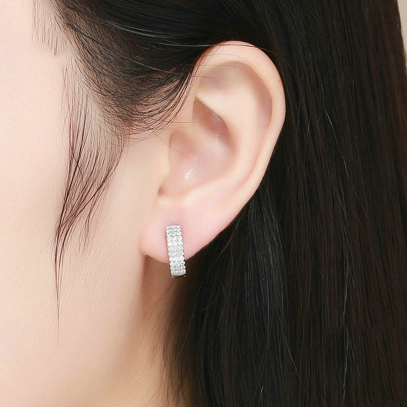 KAVİO 925 silver zircon earrings