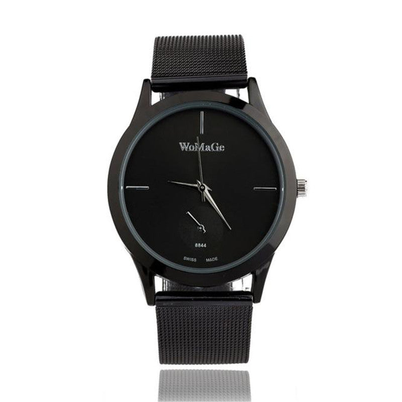 KAVIO Fashion Alloy Belt Mesh Watch Unisex women's watches Minimalist Style Quartz Watch relogio feminino saat Watches for women