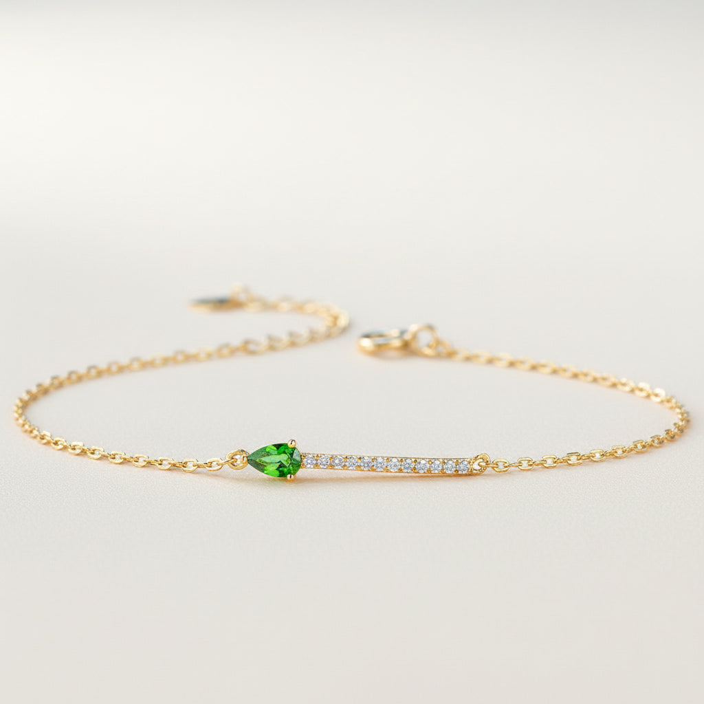 KAVİO 925 Sterling Silver Color Treasure Jewelry