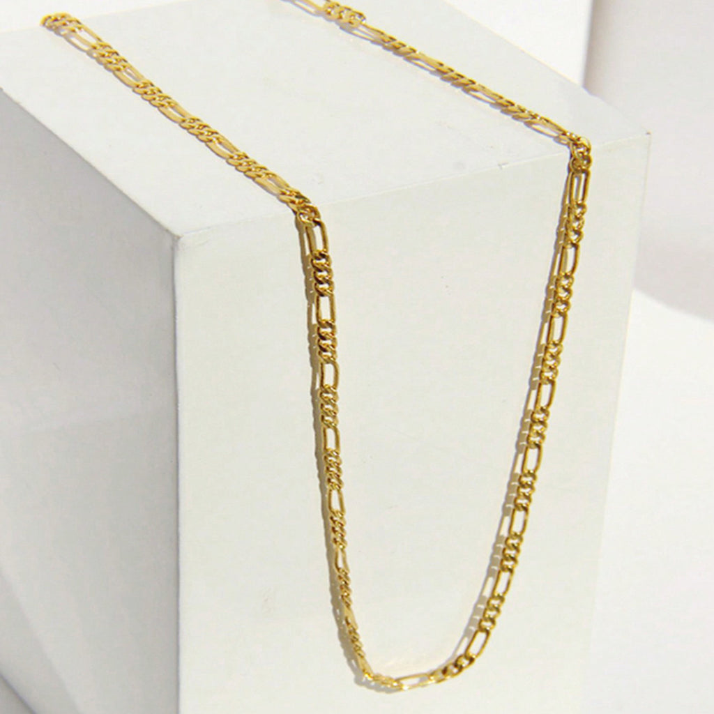 Kavio Personalized Fashion Necklace Figaro Style Ornament